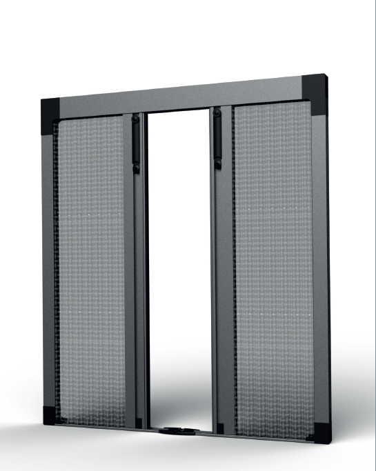 Pleated Door Screen CENTRAL OPENING